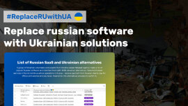 IT volunteers made a list of Russian software products and 100% Ukrainian alternatives
