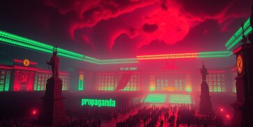 Propaganda by AI