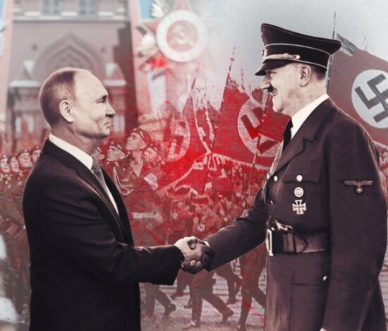 Hitler and Putin