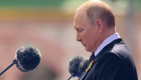Vladimir Putin, speech on Red Square on May 9, 2022